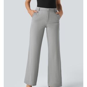 Halara Flex™ Mid Rise Pocket Straight Leg Work Pants
